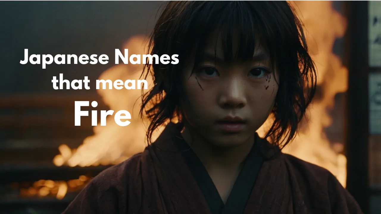 Japanese Names that mean Fire