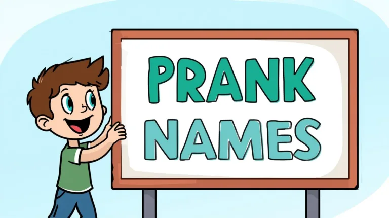 Prank Names