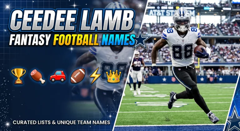 CeeDee Lamb Fantasy Football Names