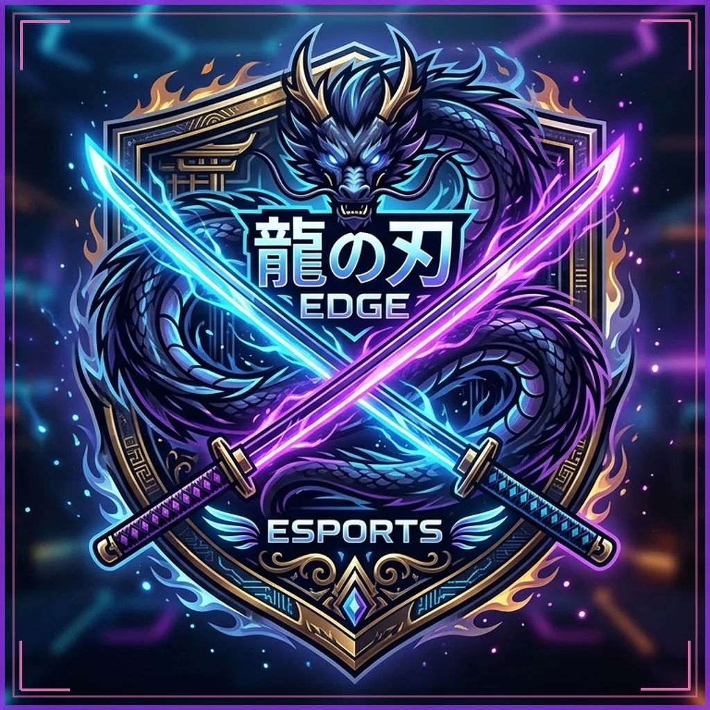Anime Gamertag Ideas Electric Violet & Sakura Pink Badge