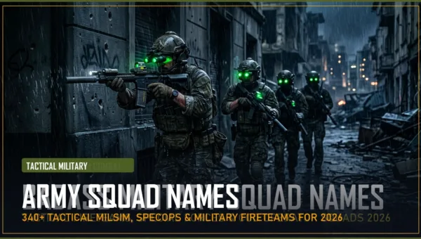 340+ Army Squad Names (Tactical Milsim, SpecOps & Military Fireteams for 2026)