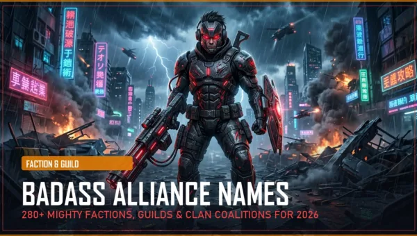 280+ Badass Alliance Names (Mighty Factions, Guilds & Clan Coalitions for 2026)