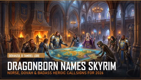 290+ Dragonborn Names Skyrim (Norse, Dovahzul & Badass Heroic Names for 2026)
