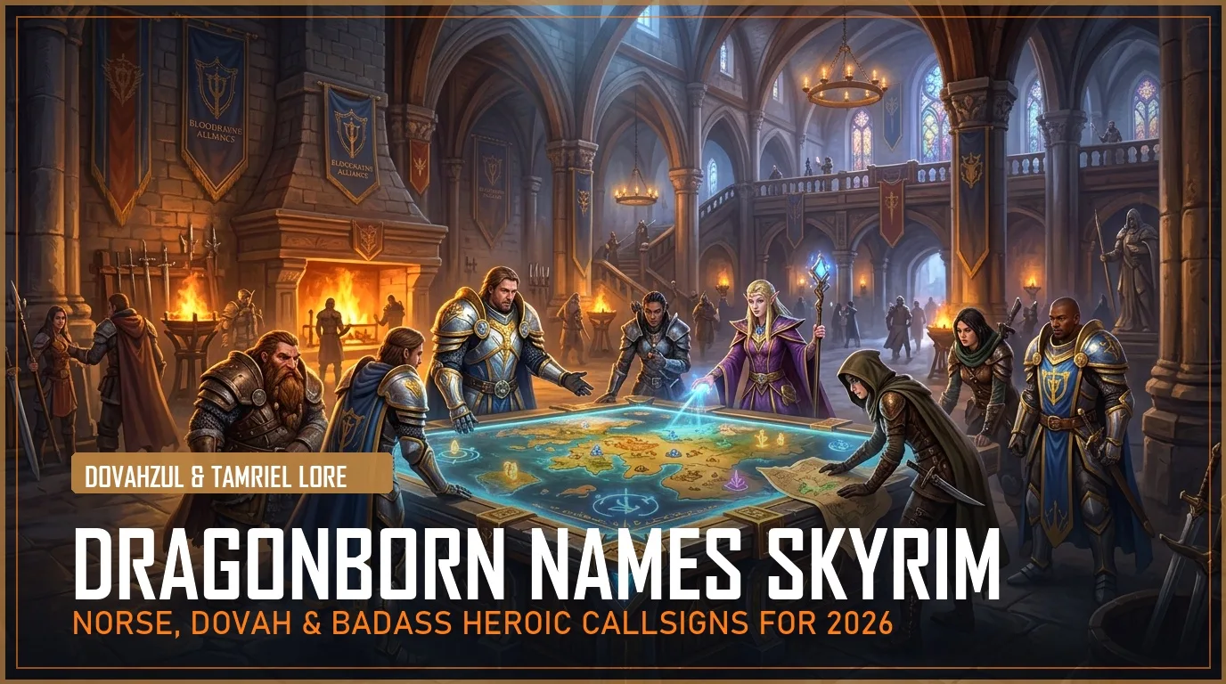 290+ Dragonborn Names Skyrim (Norse, Dovahzul & Badass Heroic Names for 2026)