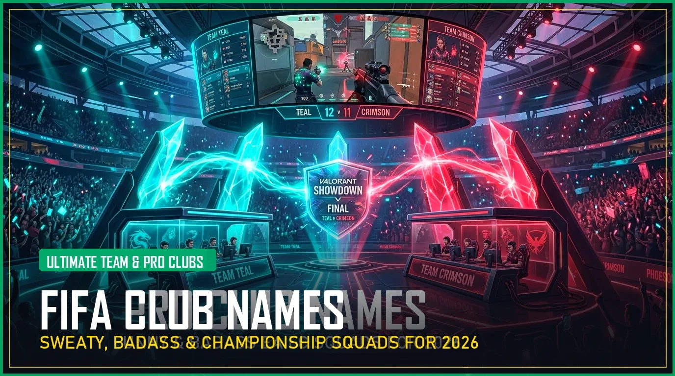 330+ FIFA Club Names (Sweaty, Badass & Ultimate Team Squads for 2026)