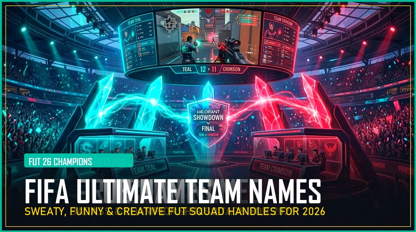 310+ FIFA Ultimate Team Names (Sweaty, Funny & Creative FUT Squads for 2026)