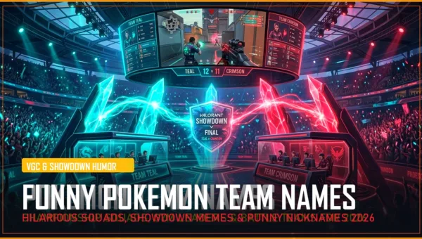 275+ Funny Pokemon Team Names (Hilarious VGC, Showdown & Punny Nicknames for 2026)