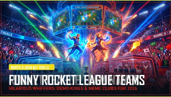 275+ Funny Rocket League Team Names (Hilarious Whiffers, Demo Kings & Meme Clubs for 2026)