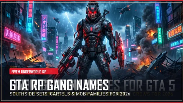 280+ GTA RP Gang Names (Southside Sets, Cartels & Mob Families for 2026)