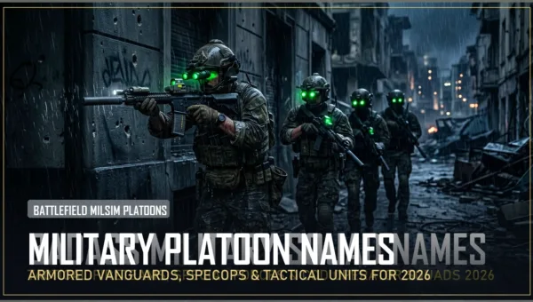 340+ Military Platoon Names (Tactical Milsim, SpecOps & Armored Units for 2026)
