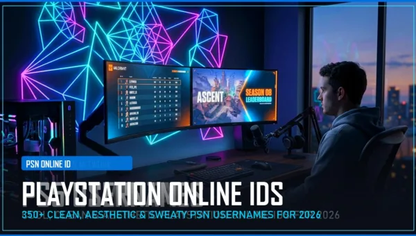 350+ PlayStation Online ID Names (Cool, Clean & Rare PSN Usernames for 2026)
