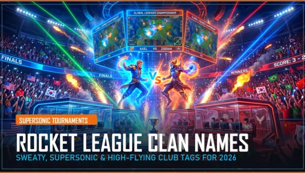 280+ Rocket League Clan Names (Sweaty, Supersonic & Cool Club Tags for 2026)