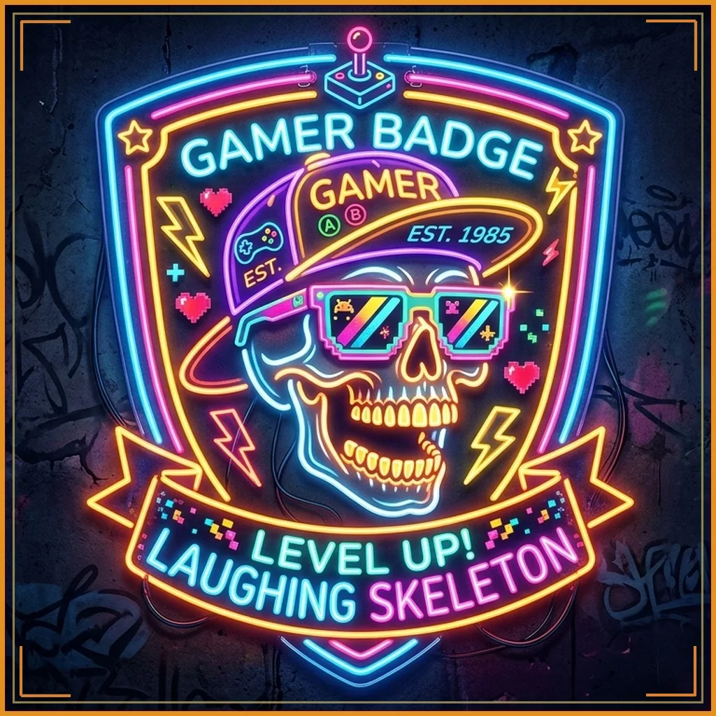 Trio Group Names Funny Comic Yellow Emblem Badge